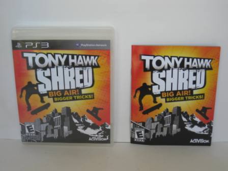 Tony Hawk Shred (CASE & MANUAL ONLY) - PS3